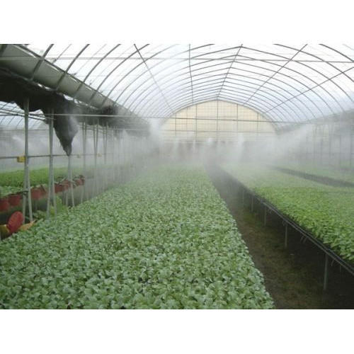 Misters for irrigation in a seedling propagation unit by Grekkon Limited